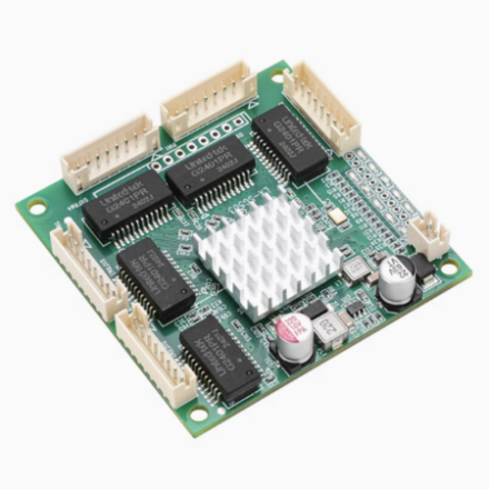 5-port small industrial control switch motherboard