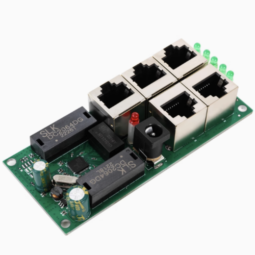 Customized 5-port 100M switch module