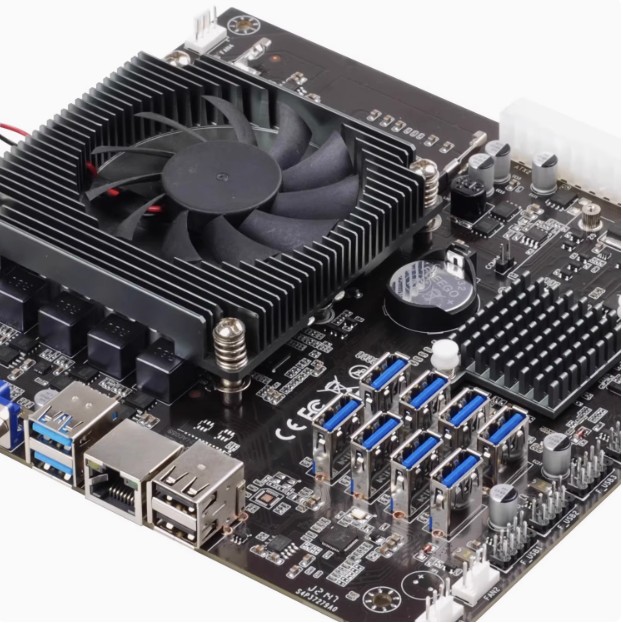 IC75P8BK 8-card Motherboard